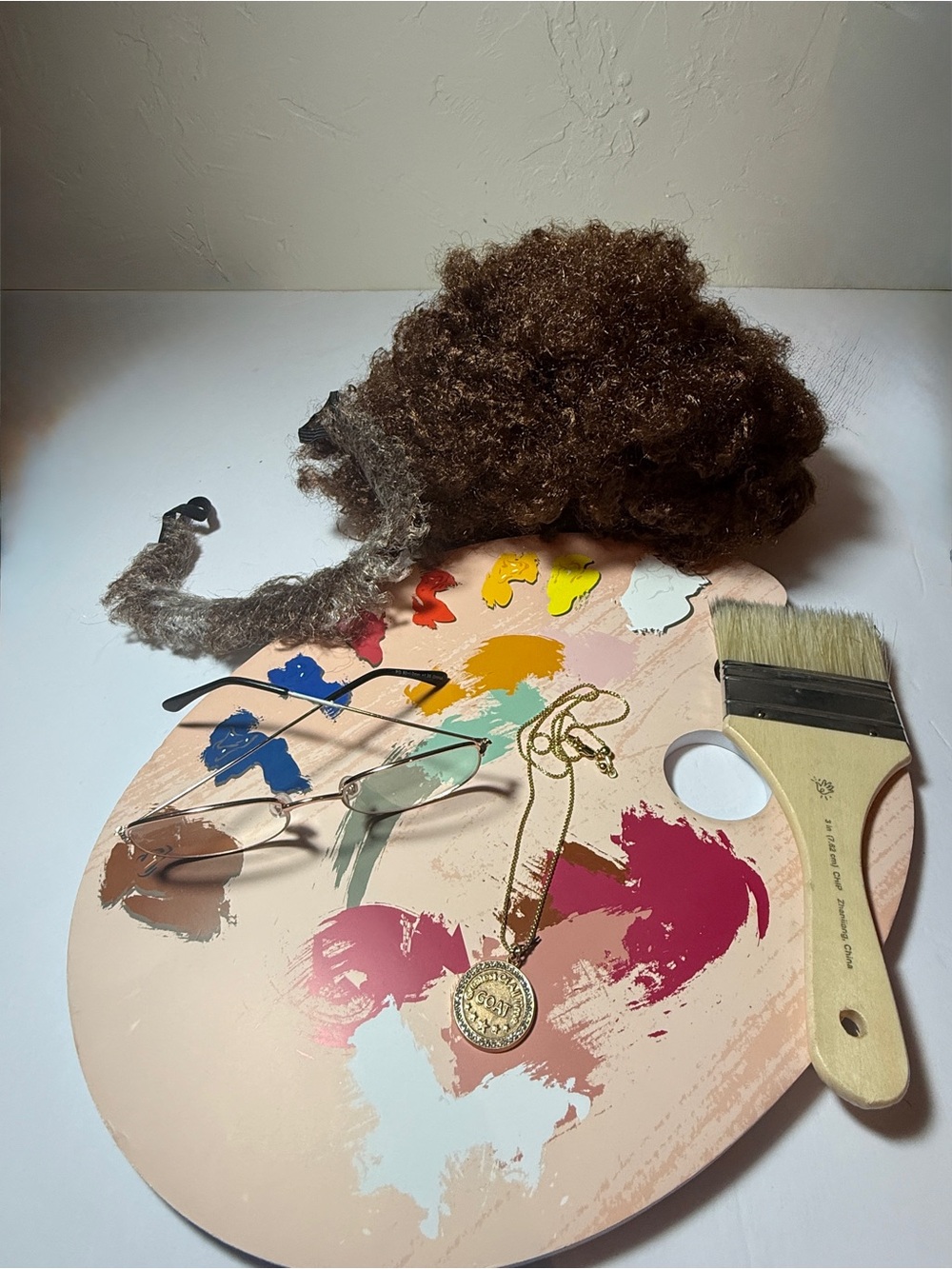 Bob Ross Halloween Costume Kit